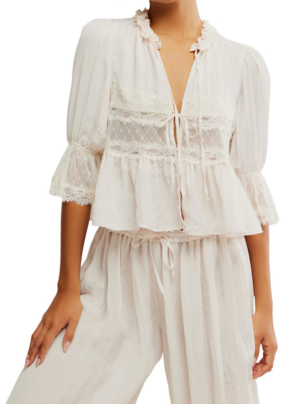 Free People; Forever Young Bed Jacket